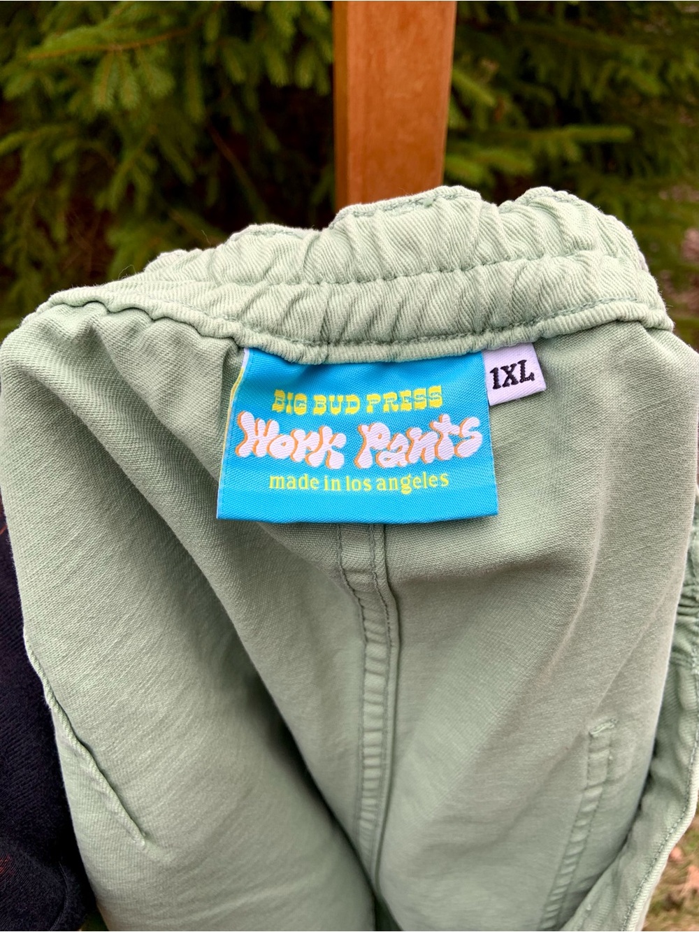 Big Bud Press MINT GREEN Work Shorts - Size 1XL - Picture 6 of 6